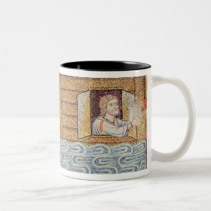 Die Flut, vom Atrium, Sonderkommando von Noah Zweifarbige Tasse