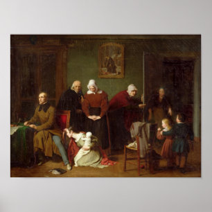 Die Folgen der Verführung von 1824 Poster