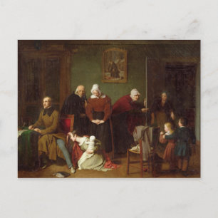 Die Folgen der Verführung von 1824 Postkarte