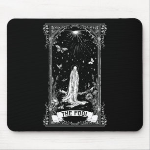 Die Fool Ghost Cotattcore-Tarot-Karte Hauptarcana Mousepad
