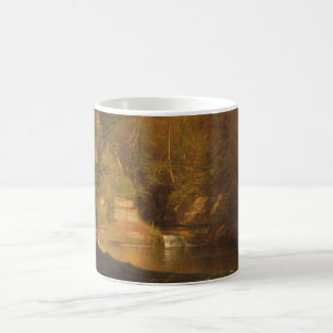 Die Forellenlache (1870) Kunstwerk - Kaffeetasse