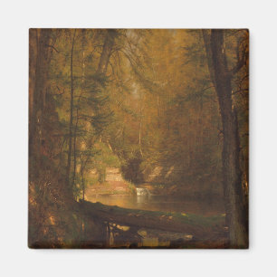 Die Forellenlücke (1870) Kunstwerk - Magnet