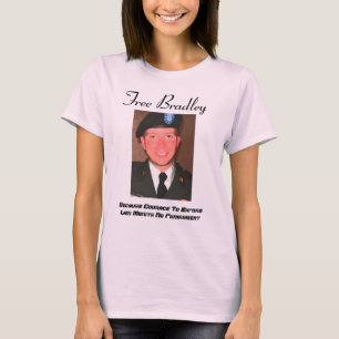 Die Form freier Bradley-Frauen, die T passt T-Shirt