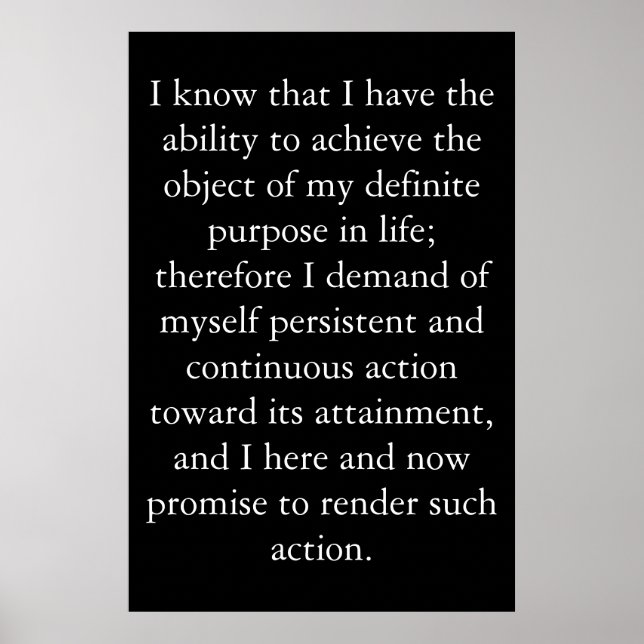 Die Formel - Denken und Erwachsen reich Poster (Vorne)