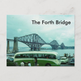 Die Forth Bridge Postkarte