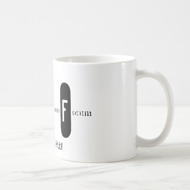 die Forum-Tasse Kaffeetasse (Rechts)