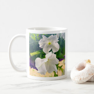 Die Foto-Bibel der Weißen Blume Verse Gottes Segen Kaffeetasse
