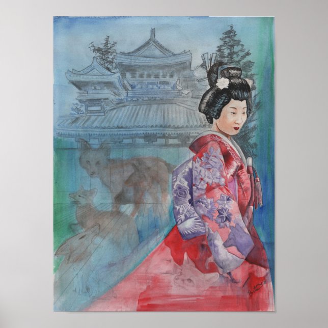 Die Fox-Ehefrau von Portia St. Luke Poster (Vorne)