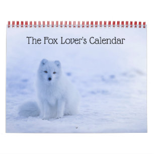 Die Fox Lover's Kalender
