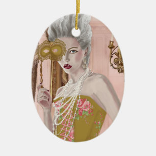 Die Frage c'est voulez-vous? Ornament