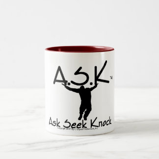 Die "FRAGEN Sie" Sammlung durch "HeOne" Marke Zweifarbige Tasse