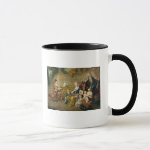 Die Franqueville Familie, 1711 Tasse