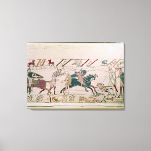 Die Franzosen kämpfen und töten Harold Leinwanddruck