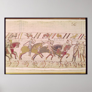 Die Franzosen kämpfen und töten Poster