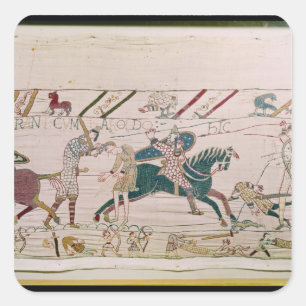 Die Franzosen sind, tötend kämpfend und Harold Quadratischer Aufkleber