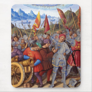 Die französische Armee bereitet sich auf den Krieg Mousepad