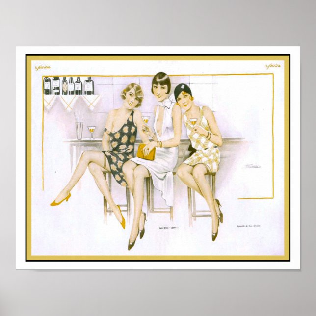 Die französische Cocktailstunde Le Sourire der 192 Poster (Vorne)