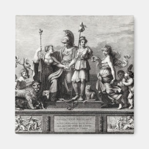 Die französische Verfassung Magnet