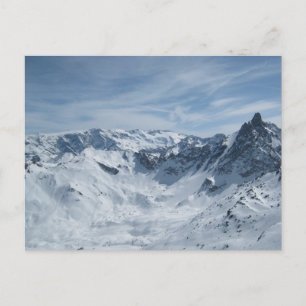 Die französischen Alpen Postkarte