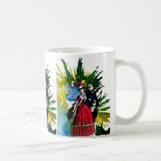 Die französischen Bourbons von Michael Moffa Kaffeetasse (Rechts)
