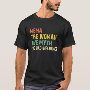 Die Frau der Mythos Der schlechte Einfluss Vintag T-Shirt