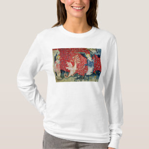 Die Frau, die Flügel empfängt, um den Drachen zu T-Shirt