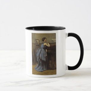 Die Frau in Blau, 1874 Tasse