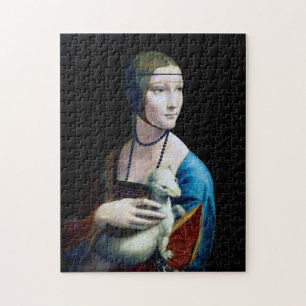 Die Frau mit einem Ermine, Leonardo da Vinci Puzzle