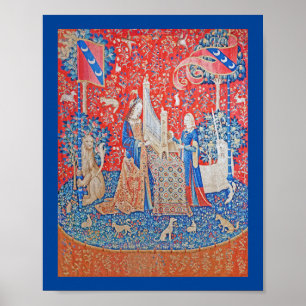 Die Frau und das Einhorn / Anhörung Poster