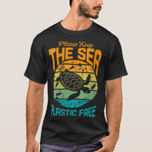 Die Frauen Behielt das Sprichwort frei von Plastik T-Shirt