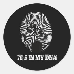 Die Frauen in meiner DNA Runder Aufkleber