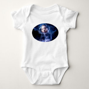 Die Frauen sehen leicht gemalt Baby Strampler