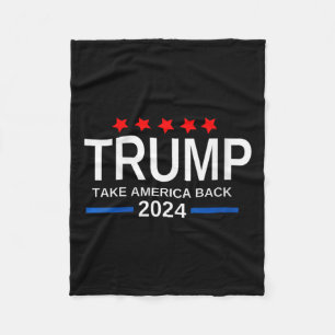 Die Frauen Trump 2024 nehmen die Wahlen in Amerika Fleecedecke