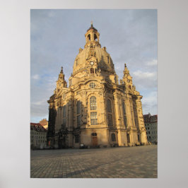 Die Frauenkirche in Dresden Poster
