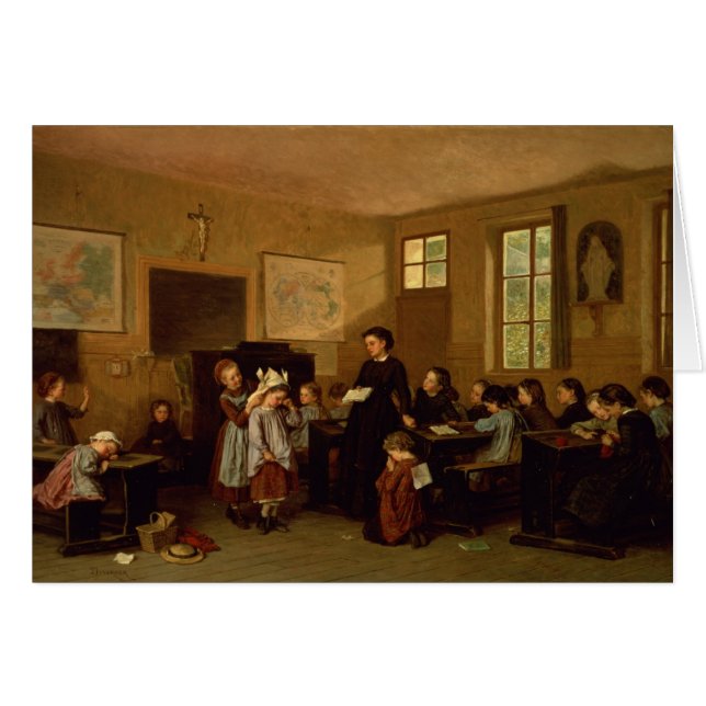 Die frechen Schulkinder (Vorderseite (Horizontal))