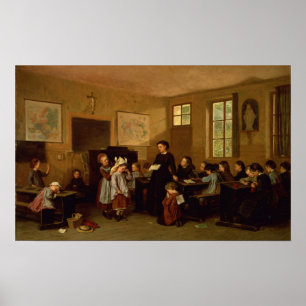 Die frechen Schulkinder Poster