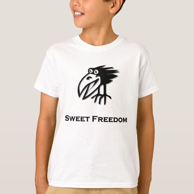 Die Freiheit der Vögel T-Shirt (Vorderseite)