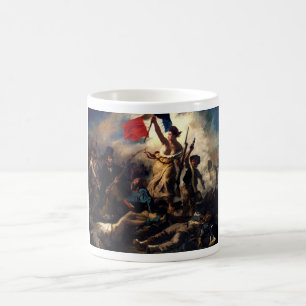 Die Freiheit, die das Volk führt, Eugene Delacroix Kaffeetasse