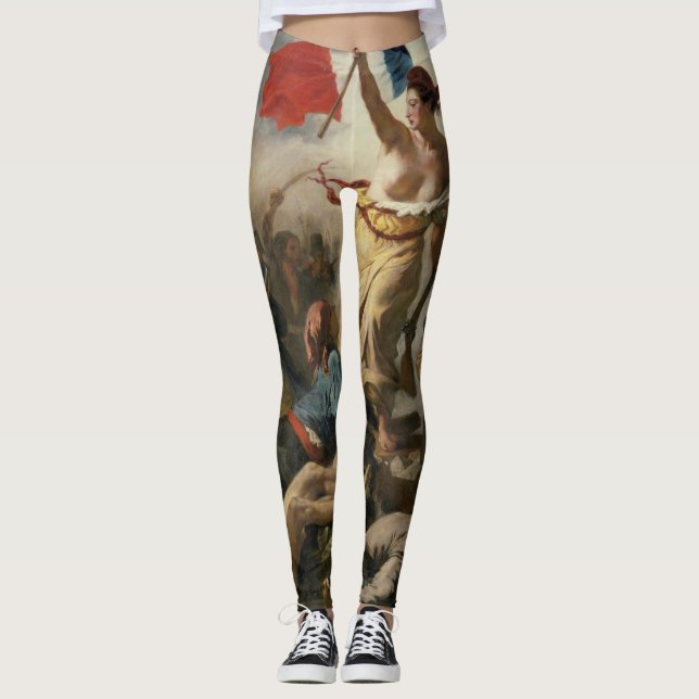 Die Freiheit führt das Volk, Delacroix Leggings (Vorderseite)