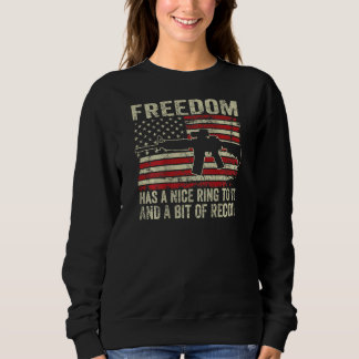 Die Freiheit hat einen schönen Ring zu ihm und wie Sweatshirt