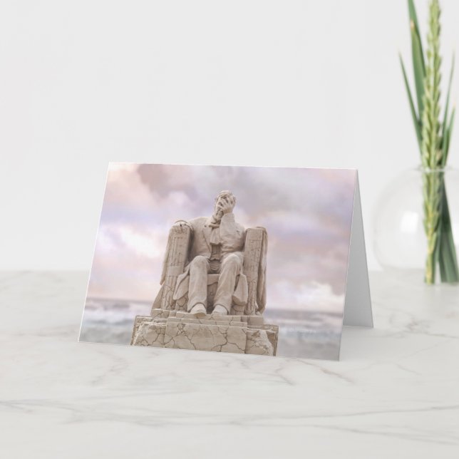 Die Freiheit ist die knurrende Karte (Vorderseite)