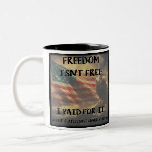 Die Freiheit ist keine kostenlose Tasse Coffee Gua