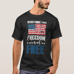 Die Freiheit ist nicht kostenlos 4. Juli Feuerwerk T-Shirt