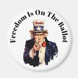 Die Freiheit steht 2026 an der Wahl Magnet