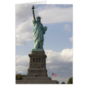 Die Freiheitsstatue auf der Insel der Freiheit in