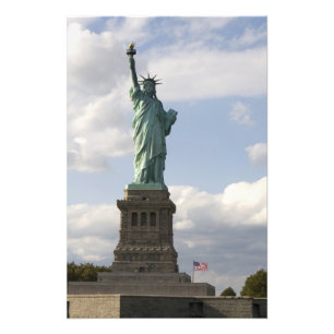 Die Freiheitsstatue auf Liberty Island in New Fotodruck