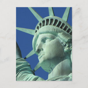 Die Freiheitsstatue in New York Postkarte