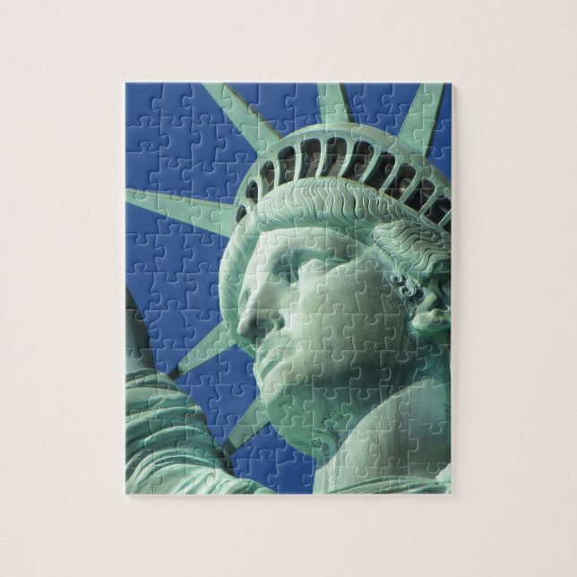 Die Freiheitsstatue in New York Puzzle (Vertikal)