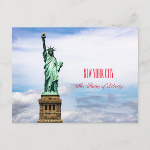 Die Freiheitsstatue Postkarte