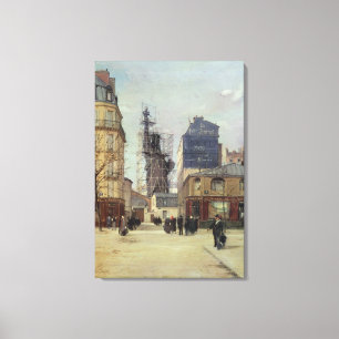 Die Freiheitsstatue von Bartholdi Leinwanddruck